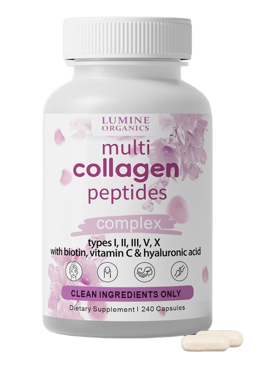 Lumine Organics Multi Collagen bottle